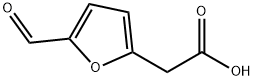 2-Furanacetic acid, 5-formyl- (9CI) 结构式