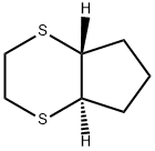 5H-Cyclopenta-p-dithiin,hexahydro-,trans-(8CI) Struktur