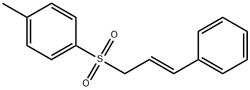 1-METHYL-4-((E)-3-PHENYL-PROP-2-ENE-1-SULFONYL)-BENZENE Structure