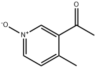 Ethanone, 1-(4-methyl-1-oxido-3-pyridinyl)- (9CI) 结构式