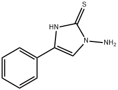 1-AMINO-4-PHENYL-1H-IMIDAZOLE-2-THIOL 结构式