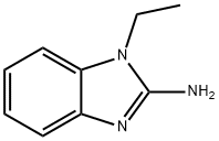 1-乙基-1H-苯并咪唑-2-胺,1622-58-8,结构式