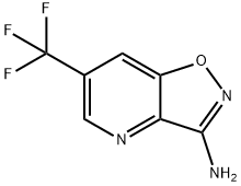6-(Trifluoromethyl)-[1,2]oxazolo[4,5-b]pyridin-3-amine,1622069-57-1,结构式