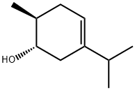3-Cyclohexen-1-ol,6-methyl-3-(1-methylethyl)-,(1S-trans)-(9CI) Structure