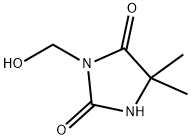 3-(hydroxymethyl)-5,5-dimethylimidazolidine-2,4-dione Structure