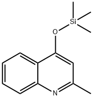 Quinoline, 2-methyl-4-[(trimethylsilyl)oxy]- (9CI) Structure