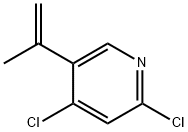 2,4-dichloro-5-(prop-1-en-2-yl)pyridine Struktur