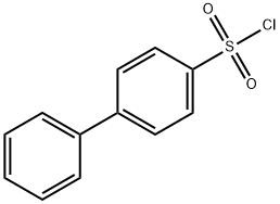4-ビフェニルスルホニル クロリド 化学構造式