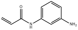 N-(3-氨基苯基)丙烯酰胺, 16230-24-3, 结构式