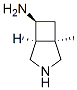 3-Azabicyclo[3.2.0]heptan-6-amine,1-methyl-,(1alpha,5alpha,6beta)-(-)-(9CI)|