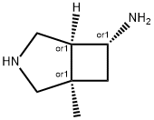 3-Azabicyclo[3.2.0]heptan-6-amine,1-methyl-,(1alpha,5alpha,6alpha)-(9CI),162301-33-9,结构式