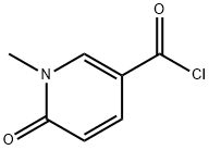 3-Pyridinecarbonyl chloride, 1,6-dihydro-1-methyl-6-oxo- (9CI) Struktur