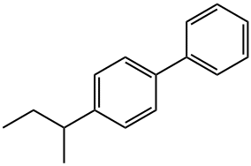 4-sec-Butylbiphenyl Structure