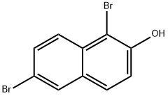 1,6-二溴-2-萘酚,16239-18-2,结构式
