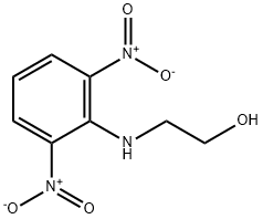 2-(2,6-dinitrophenylamino)ethanol 化学構造式