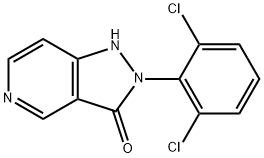 2-(2,6)-dichlorophenyl-1,2-dihydro-3H-pyrazolo[4,3-c] pyridine-3-one,1624261-22-8,结构式