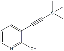 3-((Trimethylsilyl)ethynyl)pyridin-2-ol 结构式