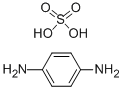 对苯二胺硫酸盐, 16245-77-5, 结构式