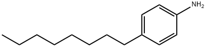 4-n-オクチルアニリン 化学構造式