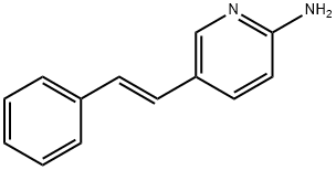 (E)-2-amino-5-styrylpyridine Structure