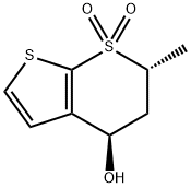 Trans-hydroxy sulfone Struktur