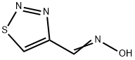 1,2,3-Thiadiazole-4-carboxaldehyde,oxime(9CI) Struktur