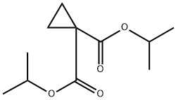 Diisopropyl 1,1-cyclopropane-dicarboxylate Struktur