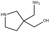3-Pyrrolidinemethanol,3-(aminomethyl)-(9CI) Struktur