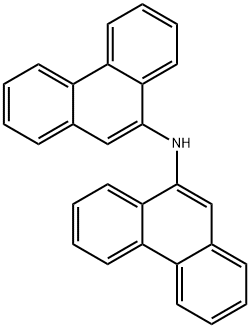 Di(phenanthrene-9-yl)amine 化学構造式