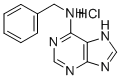 6-benzylaminopurine hydrochloride Struktur