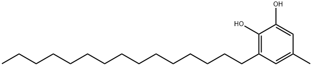 5-methyl-3-n-pentadecylcatechol 结构式