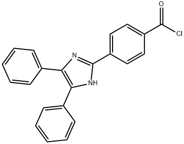 4-(4,5-DIPHENYL-IMIDAZOL-2-YL)BENZOYLCHLORIDE* Structure