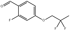 1627691-86-4 4-(2,2-Difluoropropoxy)-2-fluorobenzaldehyde