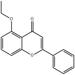 5-Ethoxy Flavone 结构式