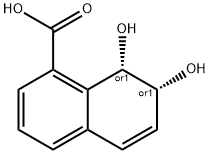 1-Naphthalenecarboxylic acid, 7,8-dihydro-7,8-dihydroxy-, cis- (9CI)|