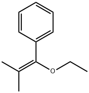 1-(1-Ethoxy-2-methyl-1-propenyl)benzene Structure