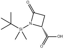 162856-35-1 (4R)-N-(TERT-ブチルジメチルシリル)アゼチジン-2-オン-4-カルボン酸