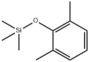 (2,6-ジメチルフェノキシ)トリメチルシラン 化学構造式