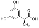 (S)-3,5-DIHYDROXYPHENYLGLYCINE Structure