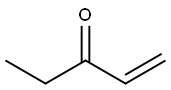 Ethyl vinyl ketone Struktur