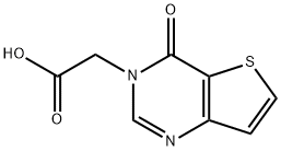 (4-oxothieno[3,2-d]pyrimidin-3(4H)-yl)acetic acid(SALTDATA: FREE) Structure