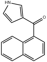 naphthalen-1-yl(1H-pyrrol-3-yl)methanone Structure