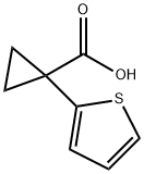 1-(тиен-2-ил)циклопропанкарбоновая кислота структура
