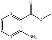 Methyl 3-amino-2-pyrazinecarboxylate Struktur