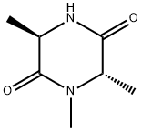 2,5-피페라진디온,1,3,6-트리메틸-,(3R-트랜스)-(9CI)