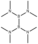 N,N,N',N',N'',N'',N''',N'''-オクタメチル-1,1,2,2-ジボラン(4)テトラアミン 化学構造式