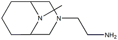 3,9-Diazabicyclo[3.3.1]nonane,3-(2-aminoethyl)-9-methyl-(8CI) 结构式