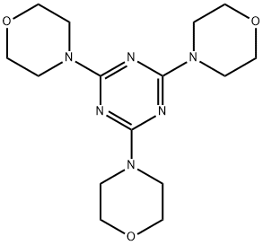 2,4,6-трис(морфолино)-1,3,5-триазин структура