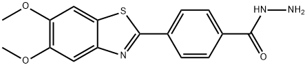 4-(5,6-DIMETHOXYBENZOTHIAZOL-2-YL)BENZOIC ACID HYDRAZIDE|
