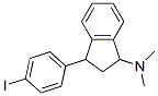 N,N-dimethyl-3-(4'-iodophenyl)-1-indanamine|